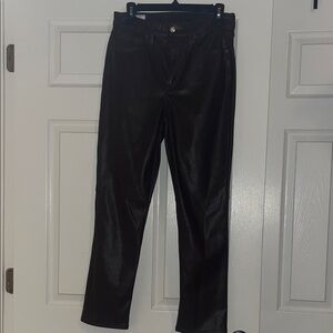 GAP Women’s Brown leather jeans